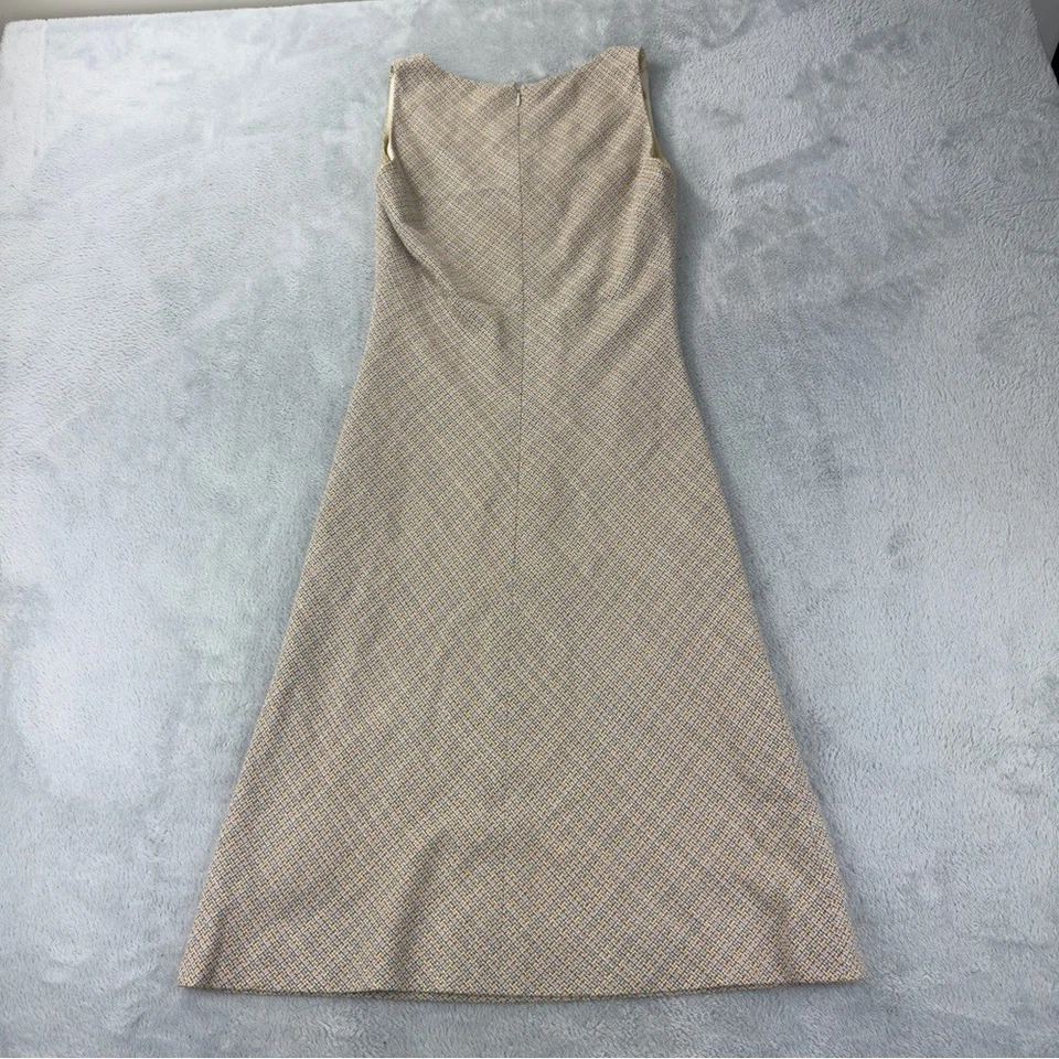 Vestido Chanel Boutique Para Mujer Talla Pequeña US/36 EU 62% Lana y 38% Lana Tweed Foto 4 de 4