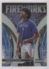 2022-23 Panini Prizm Draft Picks Fireworks Silver Shaedon Sharpe #FW-SS y8h