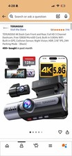 TERUNSOUl 4K Dash Cam Front and Rear, Full HD 3 Channel Dashcam, Free 128GB