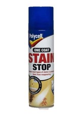POLYCELL ONE COAT STAIN STOP AEROSOL 250MLStain Stop one coat 250ml 