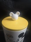 Disney Mickey And Minnie Mouse Cookie Ceramic Jar Yellow Daisy — photo 3