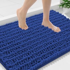Bathroom Rugs Mat 36x24, Extra Soft Absorbent Chenille Bath Rugs, Non Slip