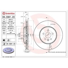 2x Bremsscheibe vorne für Land Rover Discovery L550 Range L551 L538 | 26235211