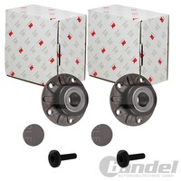 2X NK RADLAGER-SATZ Hinten Vorne Passend FÜR Audi A3 Q2 Seat Altea Ateca Leon