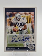 Everson Walls 2024 Panini Score #81 Base Auto Cowboys