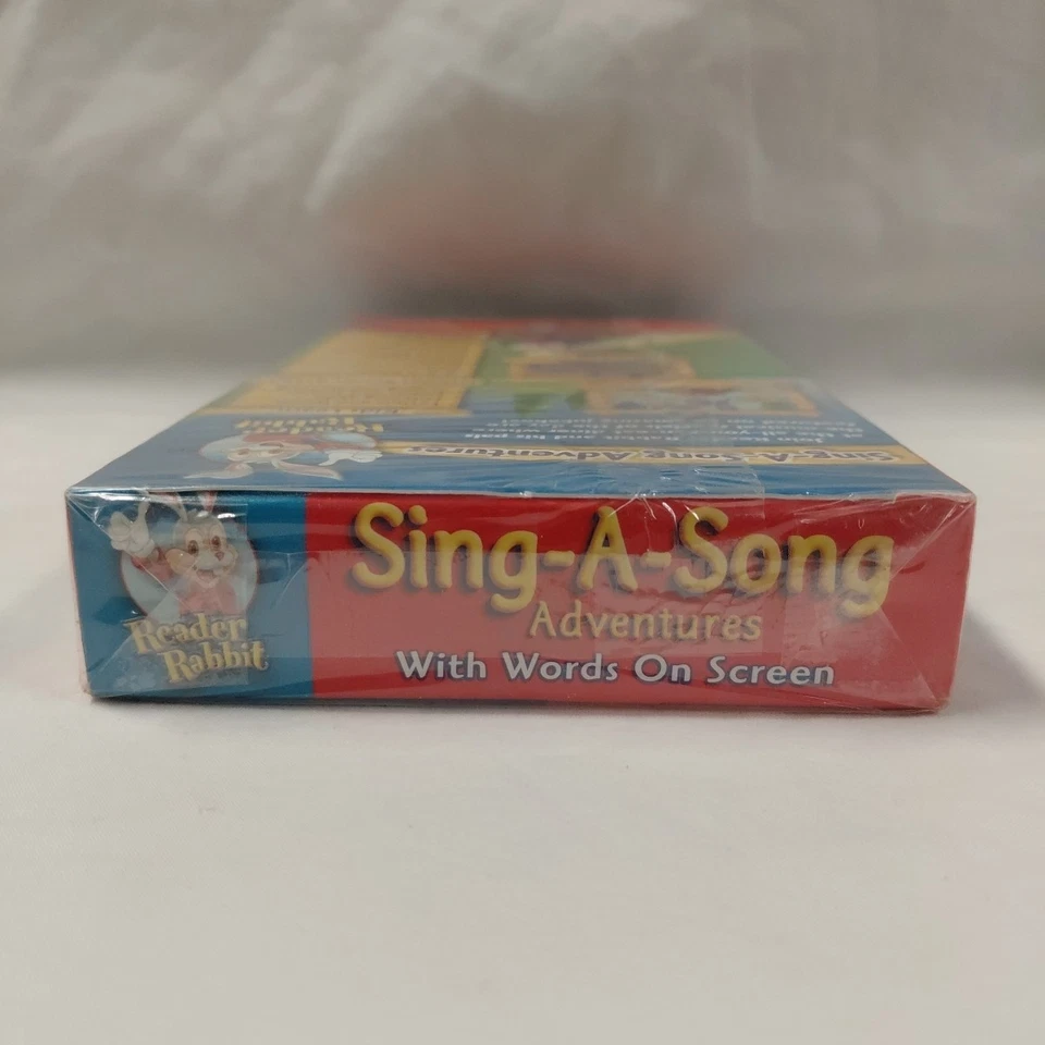 Reader Rabbit Sing-A-Song Adventures (VHS, 200) Learn to Read Educational Video - Image 4 of 4