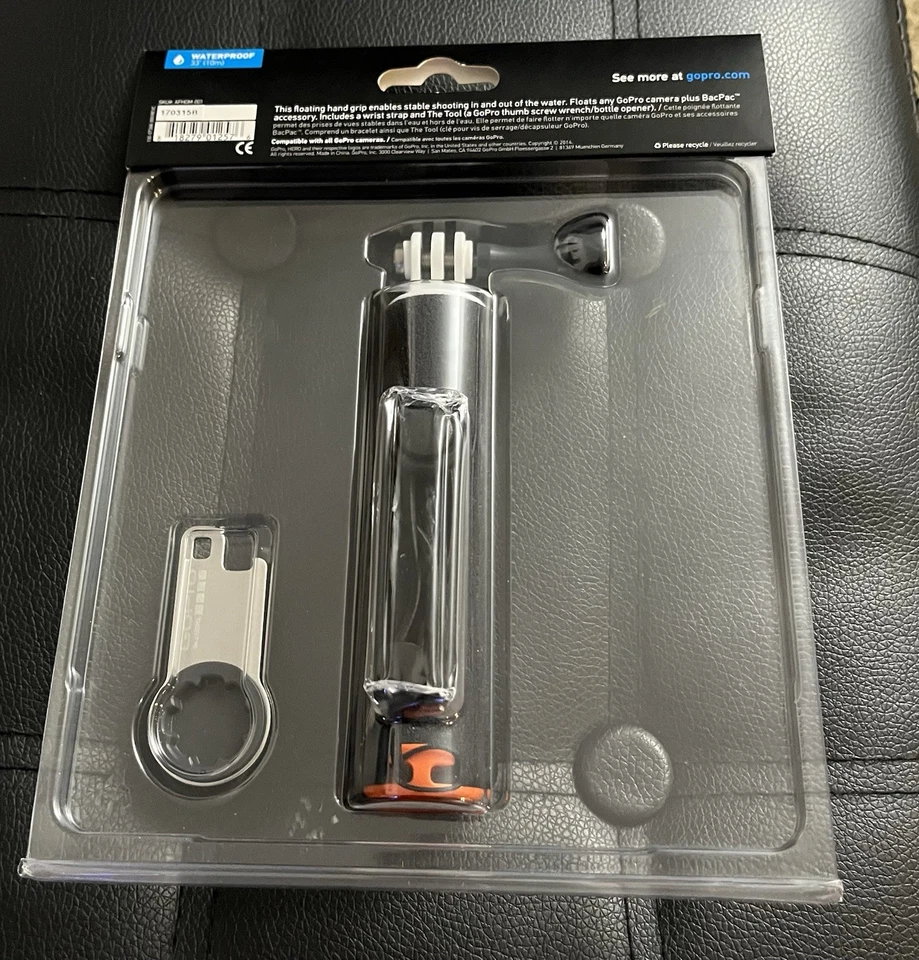 GOPRO SET BRAND NEW: THE HANDLER, RECHARGEABLE BATTERY AND ANTI-FOG INSERTS - Image 2 of 4