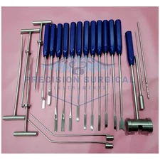 Mueller Type Cement Removal Instruments 22 Pcs Orthopedic Surgical Set