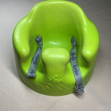 Bumbo Baby Infant Soft Foam Wide Floor Seat w/ Harness Green