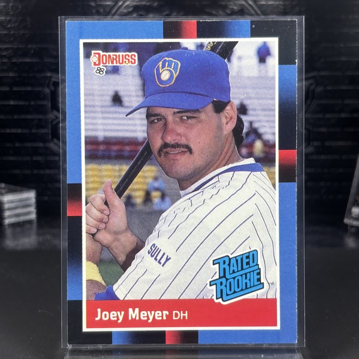 1988 Donruss - Rated Rookie Joey Meyer #36