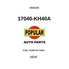 Genuine 2006-2015 Nissan Qashqai Fuel Pump-in Tank 17040-kh40a