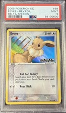 2005 Pokémon EX Delta Species 69 Eevee Reverse PSA 9 Mint on eBay