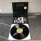 LP VINYL AC/DC BACK IN BLACK EMBOSSED SLEEVE K 50735 UK 1ST PRESS 1980 EX/EX