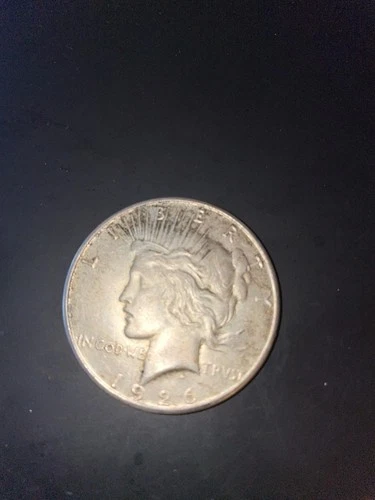 1926 Peace Dollar $1 Silver Circulated Coin 0.9 Fineness Business Strike
