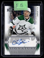 2019-20 Upper Deck Signature Sensations Jamie Oleksiak Auto Dallas Stars #SS-JO