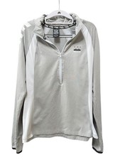 Victoria's Secret PINK Ultimate Quarter Zip Pullover Gray Size L