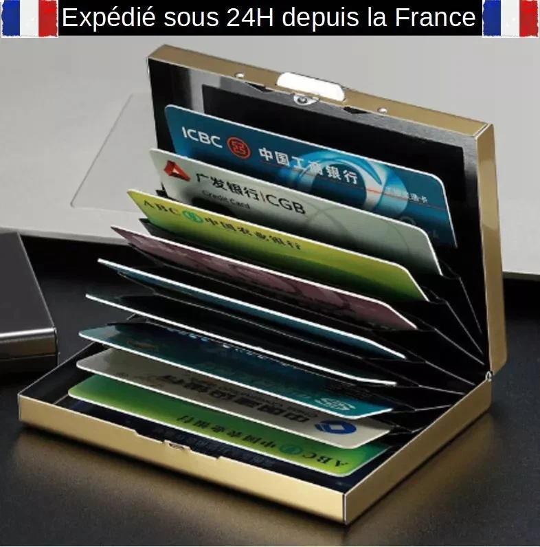 Lot De 10 étuis TPU Transparents Pour Cartes Bancaires - Protège-cartes Finition Mate - Neuf Avec étiquettes Kwmobile