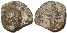 Postumus (260-269) Antoninian zu bestimmen Silber 1,59g 19mm