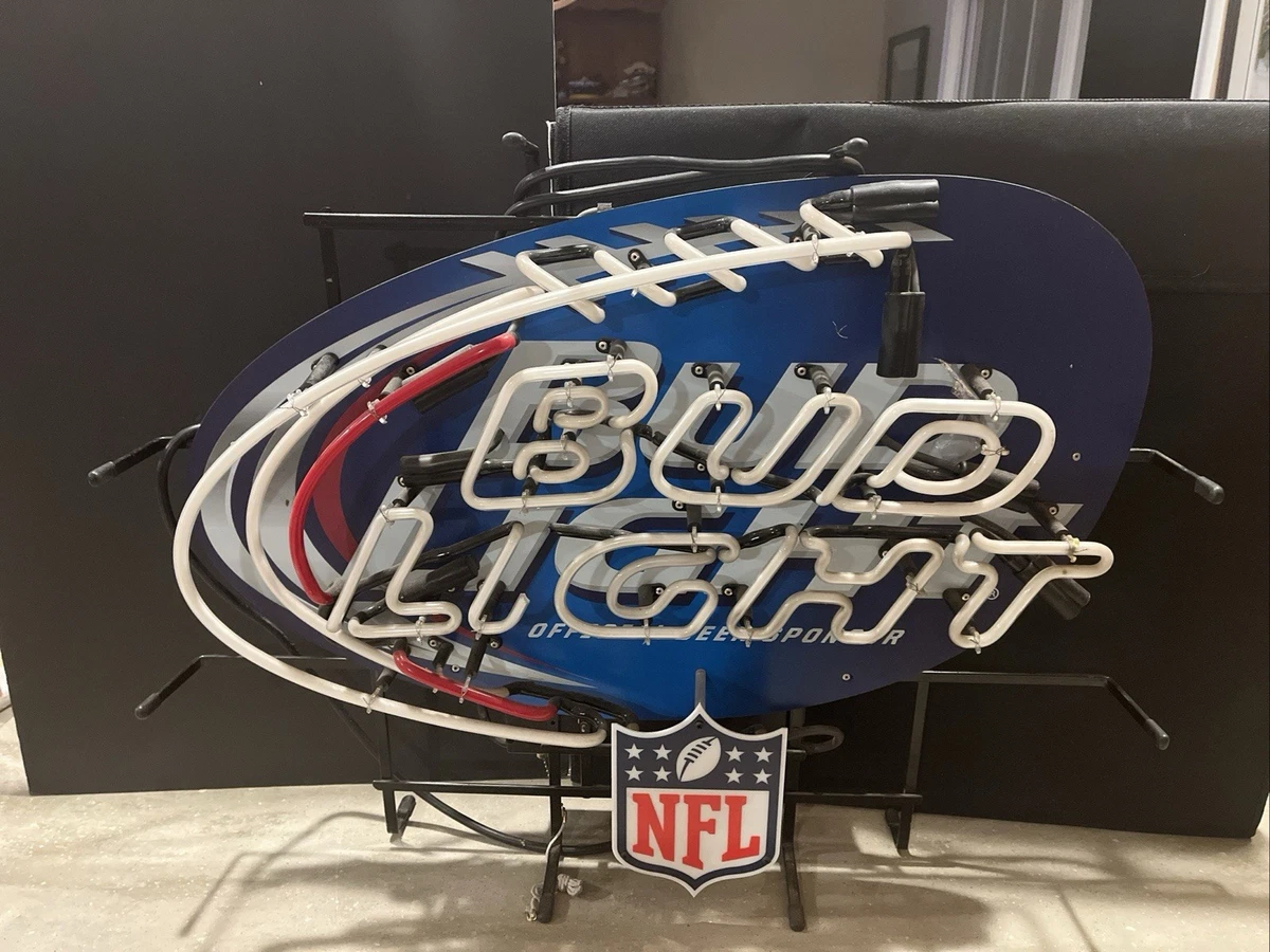 bud light nfl neon sign products for sale | eBay