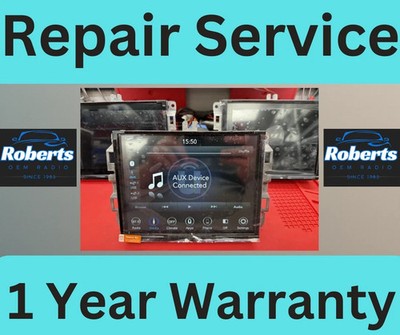 Repair Service 2017 - 2022 Jeep Compass OEM UAQ VP4 Navigation Display Screen