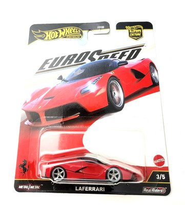 Hot Wheels Laferrari Red JBK55 3/5 - 2025 Car Culture: Eurospeed +