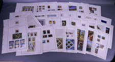 Lot Romania 2011-2012 Stamp Collection MNH Souvenir Sheets & Sets Album Pages