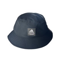 Adidas Womens Foldable Bucket Hat Black White AEROREADY OSFW 5156081 NWT