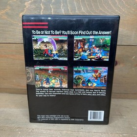 Samurai Shodown II Neo Geo AES CIB Cartridge Case Manual SNK 1994