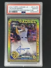 Jackson Merrill 2024 Topps Chrome L/E Gold Refractor Auto 40/50 PSA GEM MT 10