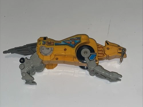 Vintage Mighty Morphin Power Rangers Megazord Sabertooth Tiger Zord 1991 Bandai