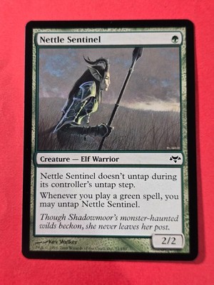 2008 Magic The Gathering Eventide #71 Nettle Sentinel, C, NF, cd1