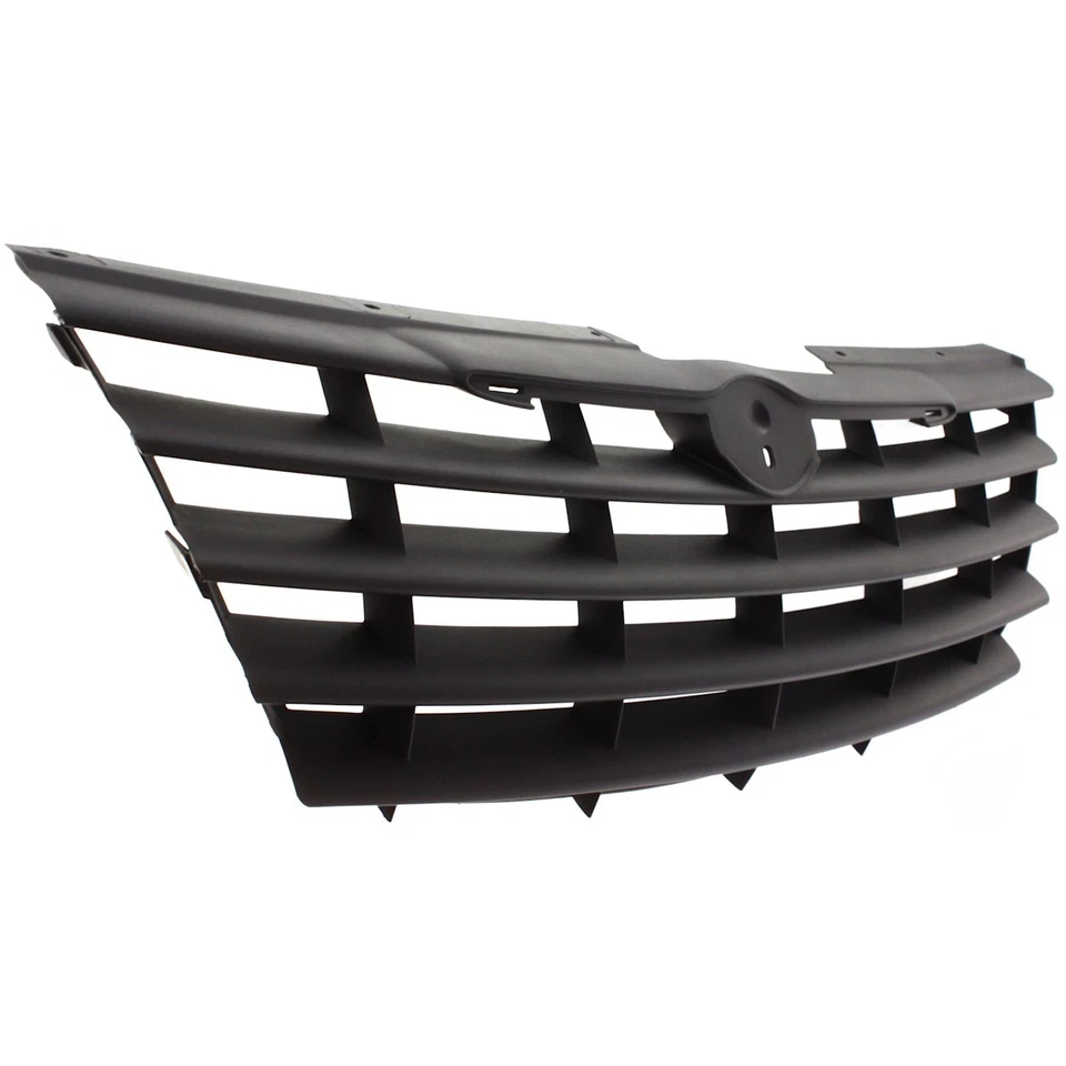 Grille For 2005-2007 Chrysler Town & Country Gray Plastic - Image 3 of 4