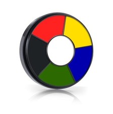 6 Colors Face Body Paint White Black Red Royal Blue Green Yellow SFX Makeup 