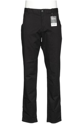 MANGO MAN Stoffhose Herren Hose Pants Chino Gr. 46 Baumwolle Schwarz #utba618