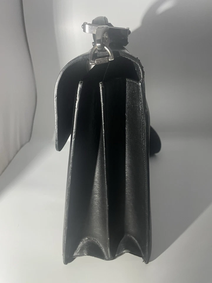 Montblanc Leather 4810 Westside Briefcase 7578 - Black - Image 4 of 4