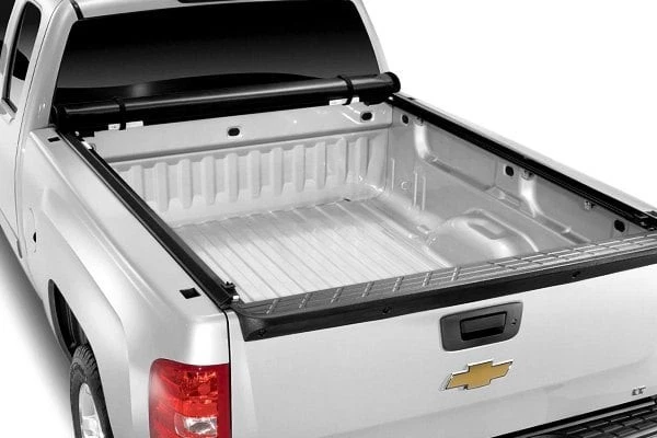 For Chevy Silverado 3500 HD 07-13 TonnoPro LoRoll Soft Roll Up Tonneau Cover Foto 3 de 4