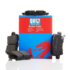 Brake Pad Set For Disc Rear 46.5mm Height Fits Honda Civic QUINTON HAZELL BP1536