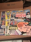 ARCHIE'S RIVERDALE HIGH Archie Comics #6-7-8 1989 Lot Of 3 Comic Books Turtles *