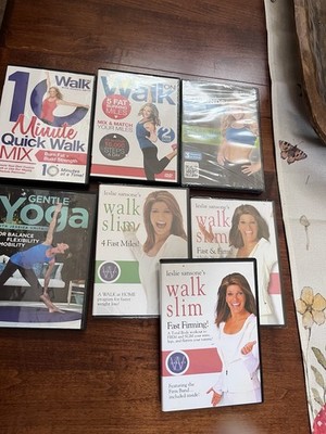 Jessica Smith & Leslie Sansone Fitness Workout DVDs - Lot Of 7 - Some New