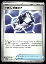 Iron Defender 118/132 - Mega Evolution - Uncommon NM