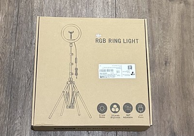 12 Inch RGB Ring Light Licht  Mit Stativ Neu