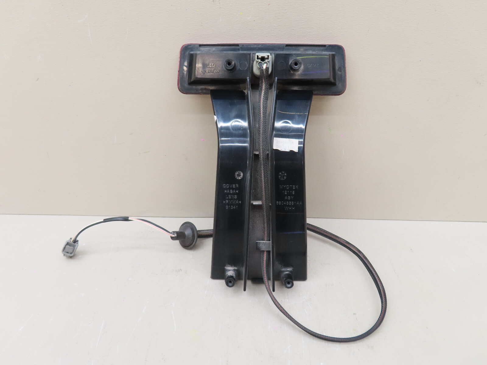 2007-2018 JEEP JK/JKU WRANGLER OEM  3RD THIRD BRAKE LIGHT ASSEMBLY