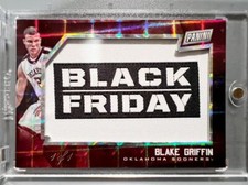 Trading Card Rare Panini Black Friday Blake Griffin No.6 Oklahoma Sooners 1/1