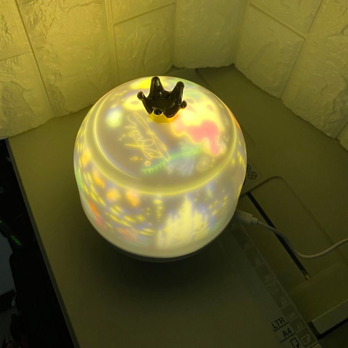 Disney Store Japan Ariel The Little Mermaid Room Projector
