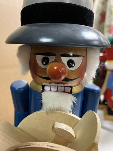16" Steinbach LOTTO MAN Lottery S612 German Nutcracker Wooden Handmade Lucky - 第 5/7 張圖片