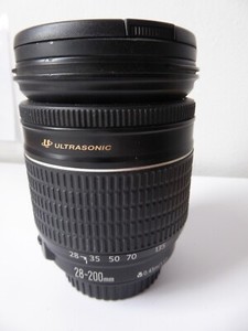 Canon EF 28-200mm f/3.5-5.6 USM Lens ultrasonic fully tested + filter + caps