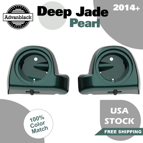 Cápsulas de altavoces DEEP JADE PEARL 6,5" Rushmore carenados ventilados inferiores para 14+ Harley - Imagen 5 de 5
