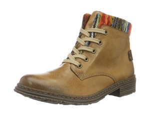 orange Uk kastanie muskat Stivaletti multi donna 74214 24 Rieker da Marrone 6 0wPq6P