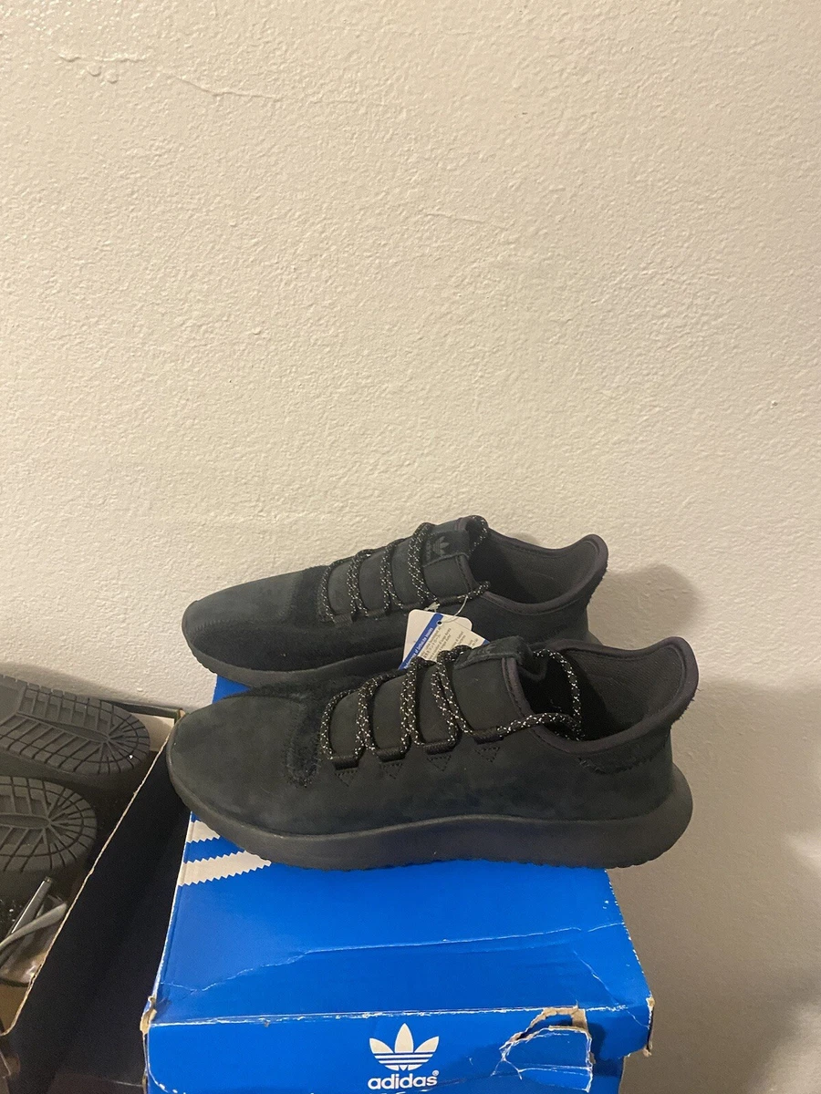 NWT Adidas Tubular Shadow Core Black Suede Men’s Size 14 Shoes BB8942 NWT Adidas Tubular Shadow Core Black Suede Men main image 2