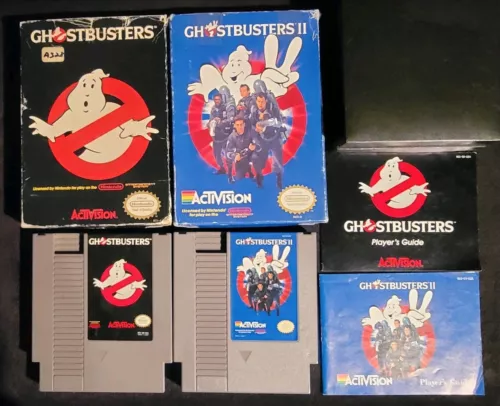 Ghostbusters 1 & 2 -CIB Set- (Nintendo Entertainment System)